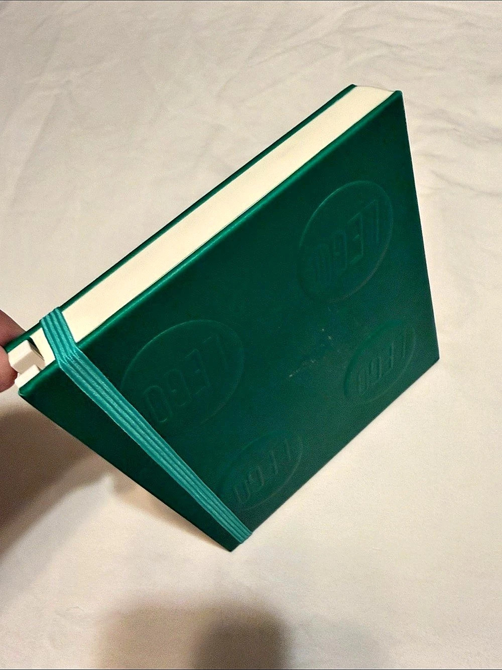 LEGO Locking Notebook with Gel Pen - Green